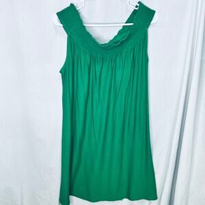 Cato Emerald Green Sleeveless Tunic Dress L